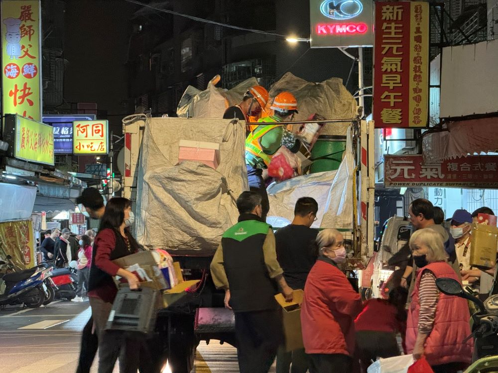 《圖說》資源回收示意圖。〈環保局提供〉