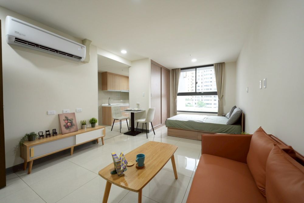 《圖說》一房型實品屋示意圖。〈城鄉局提供〉