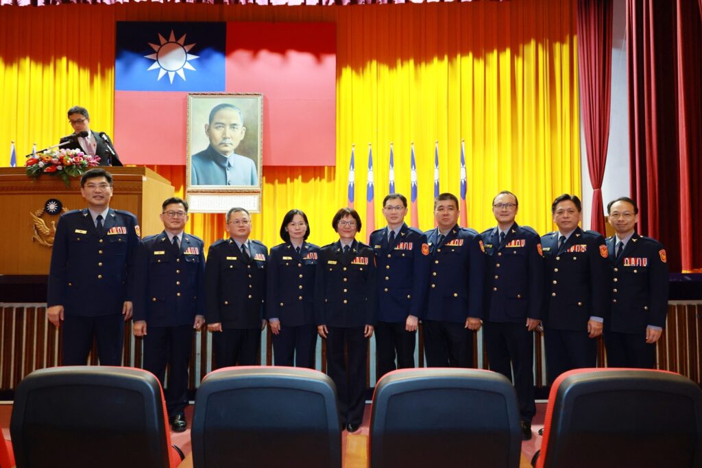 臺北市政府警察局卸 新任分局長 大隊長聯合布達交接典禮 1 一