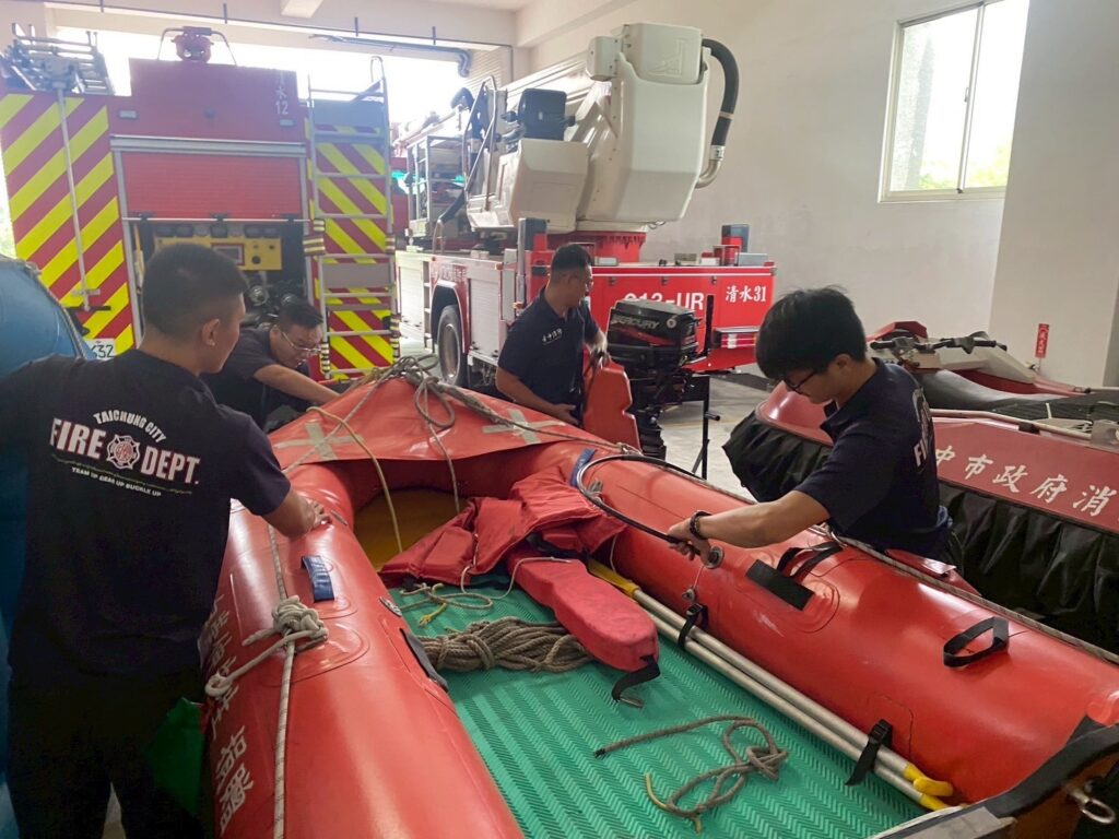 因應颱風器材整備 0