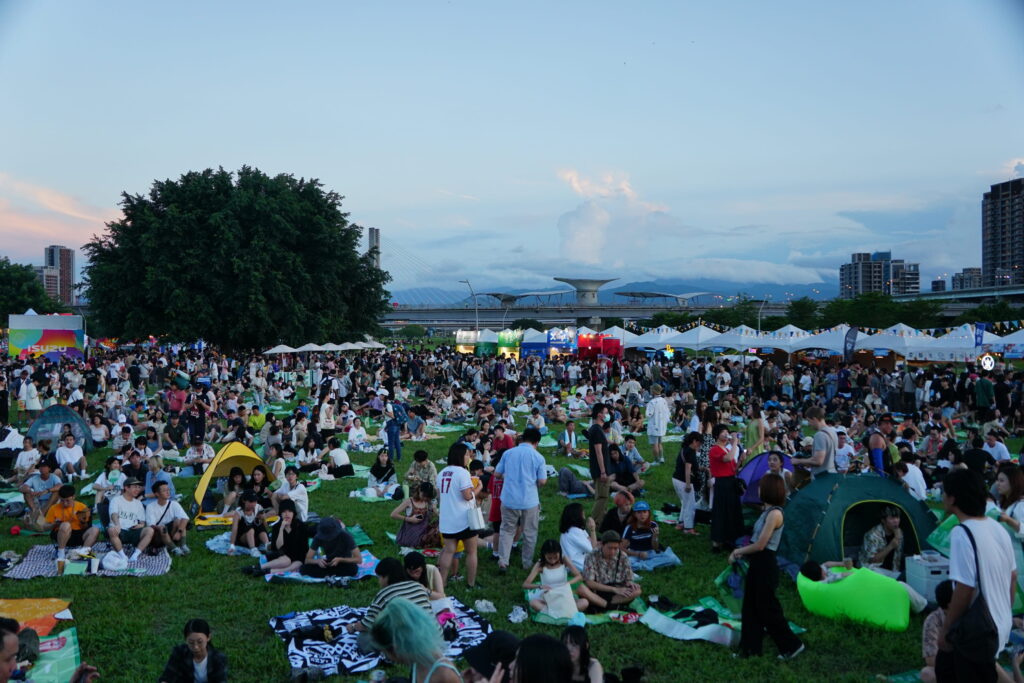 新北市河海音樂季最終站於新北大都會公園登場，誠摯邀請市民朋友，共赴這場夏末最精彩的搖滾盛典！圖為2023年資料照