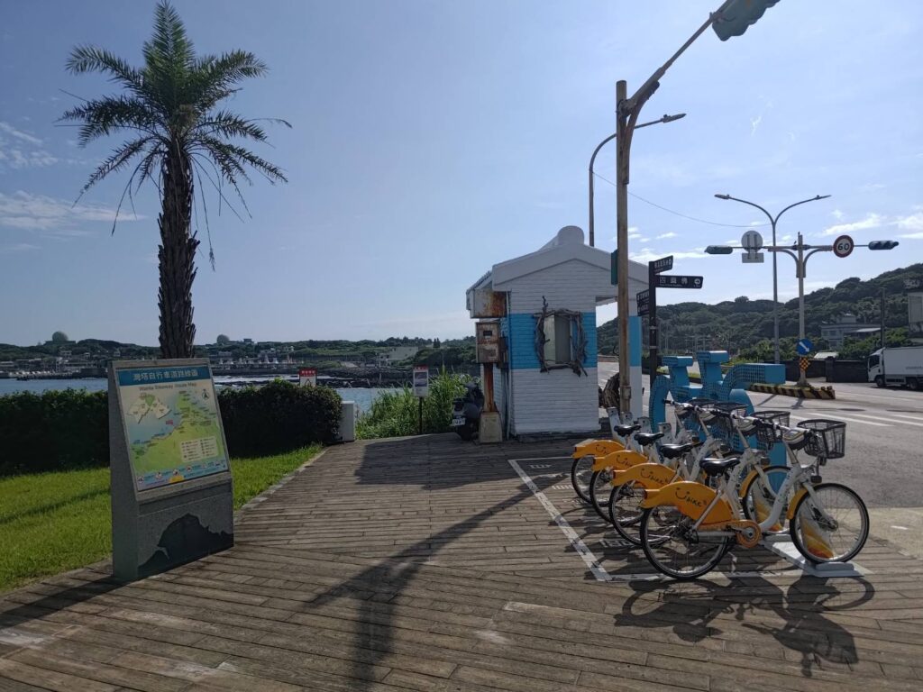 石門區「石門婚紗廣場」YouBike租賃站正式啟用