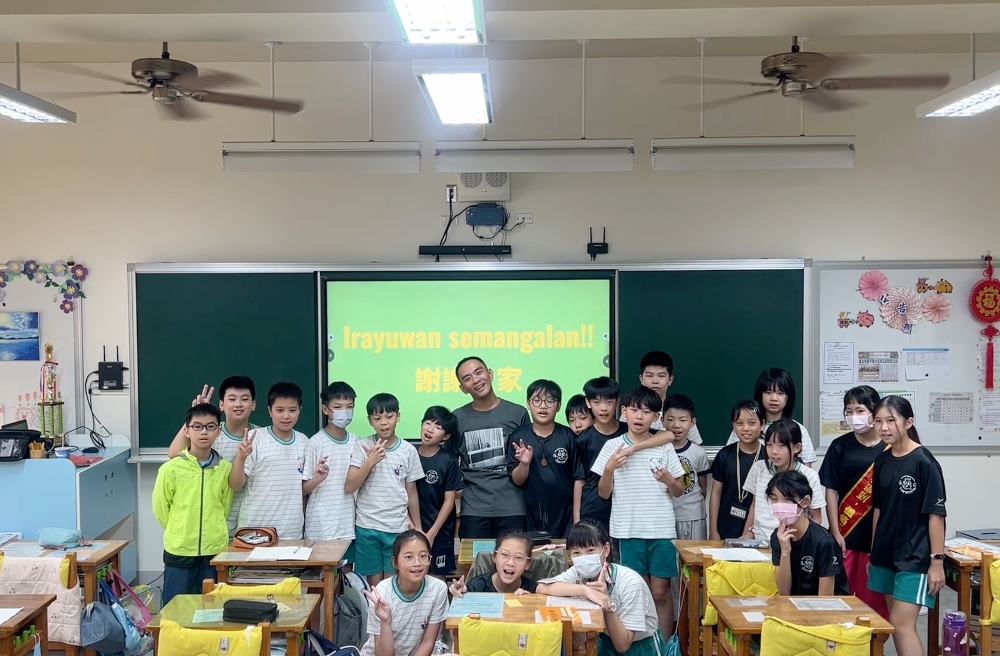 唱出文化搖籃:2025 凱達格蘭文化館「文化宅急便」到校推廣啟動 1 ▲凱達格蘭文化館「文化宅急便」到校推廣啟動。