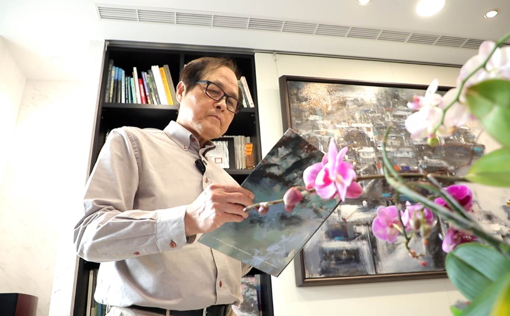 圖▲台師大美術系名譽教授蘇憲法。