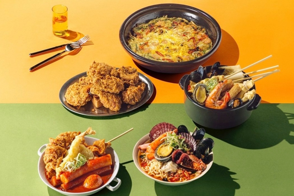 ▲招牌餐廳「Hi-Fi 韓國料理」供應韓國最熱門的大眾美食。(圖/INSPIRE提供)