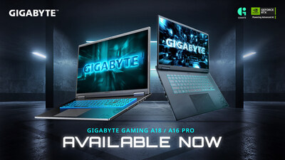 技嘉科技宣佈 GIGABYTE GAMING A16 PRO 與 GAMING A18 電競筆電正式上市 技嘉科技宣佈 GIGABYTE GAMING A16 PRO 與 GAMING A18 電競筆電正式上市