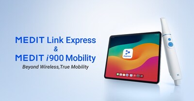 iPad版應用Medit Link Express正式推出，Medit i900 Mobility掃描儀同步發貨