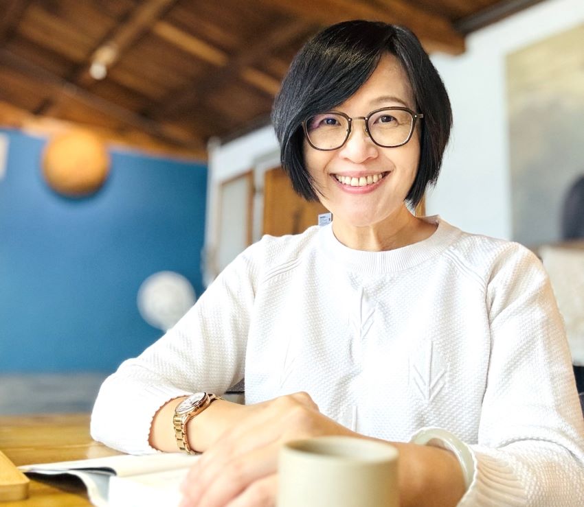 《圖說》永和國中陳靜淑老師與親師生及專業團隊合作建立跨域專業支持系統。〈教育局提供〉